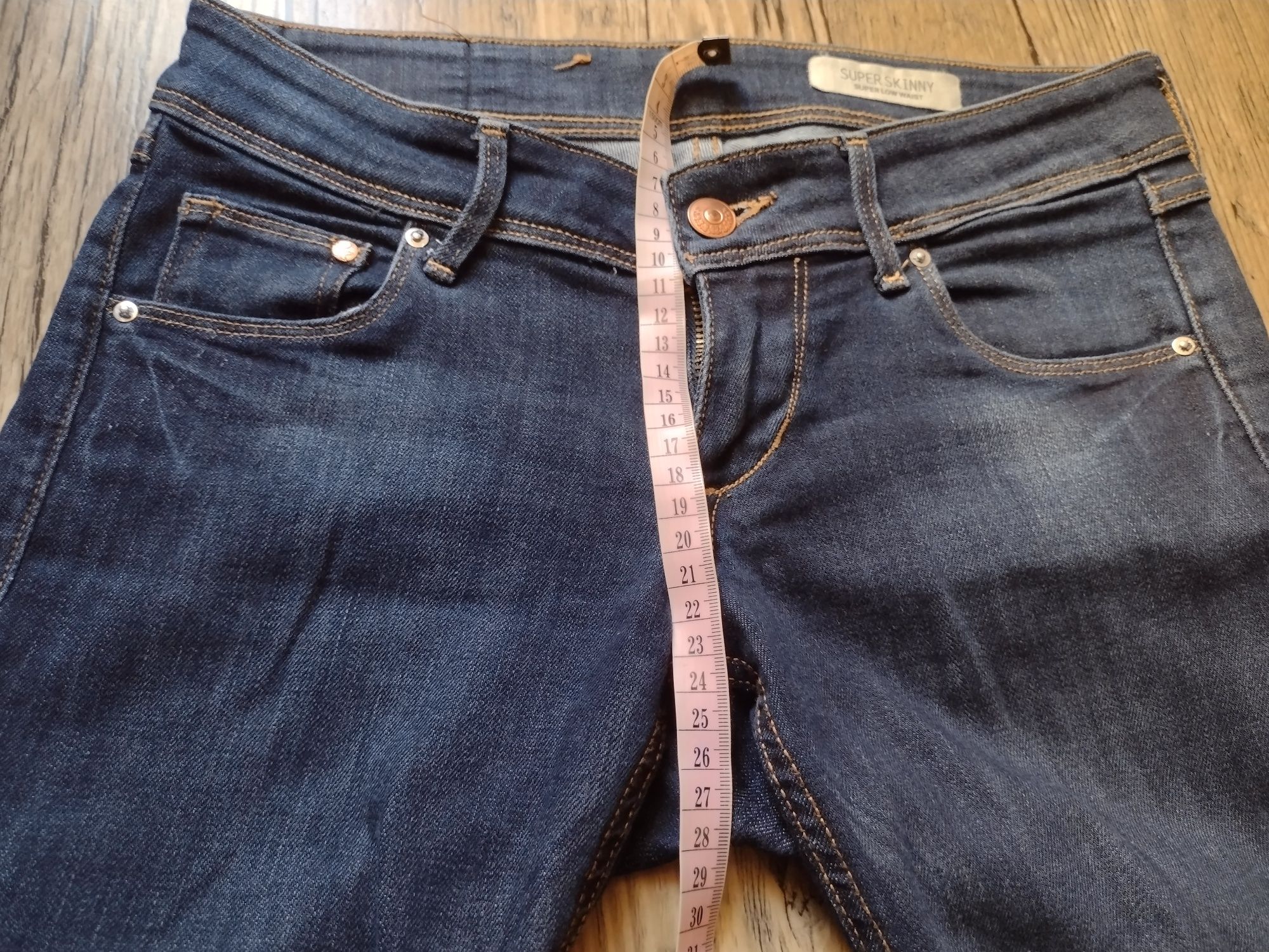 Spodnie jeansowe damskie H&M rozmiar S, 26/30