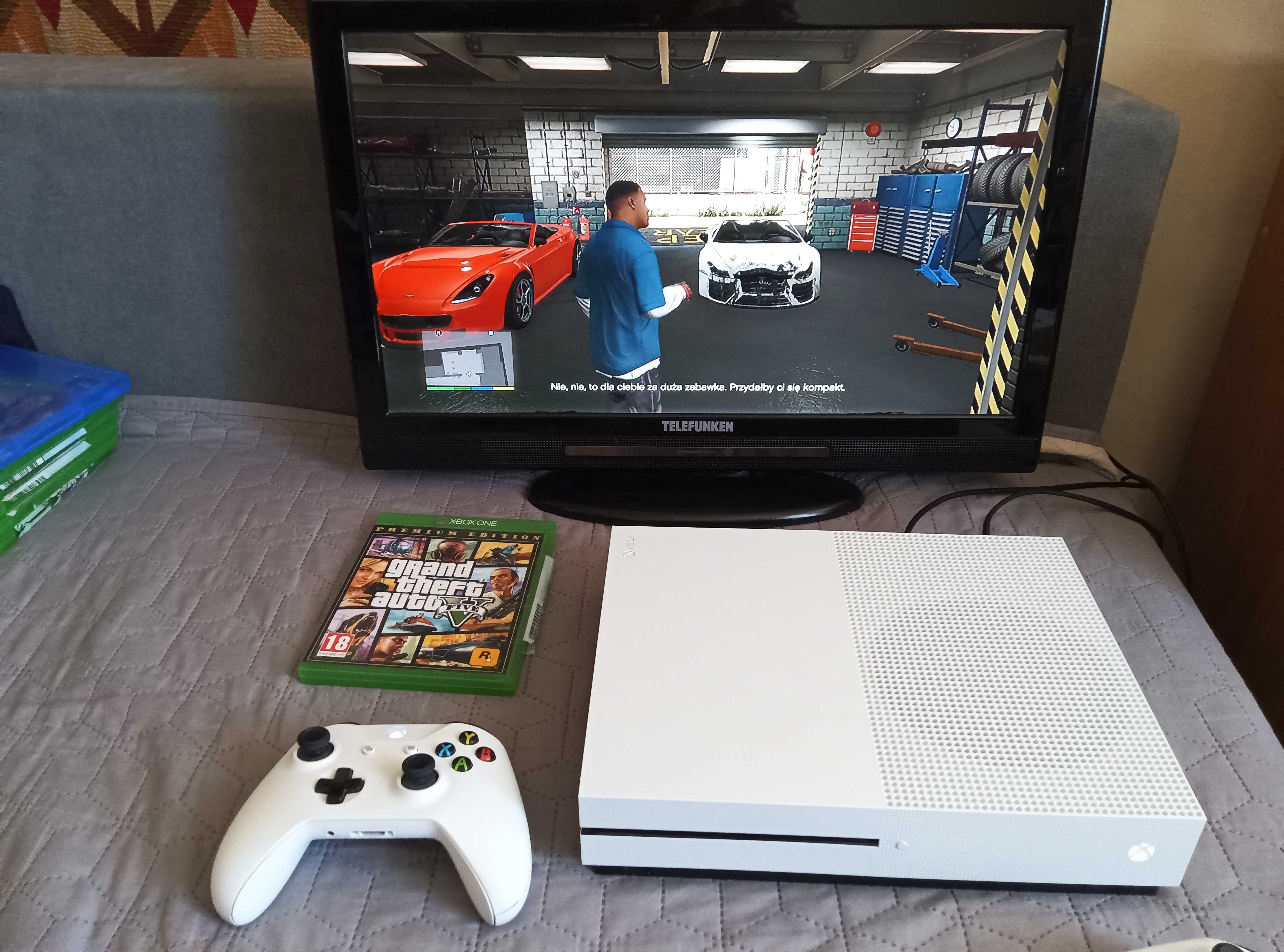 Konsola Xbox ONE S + gra + telewizor gratis