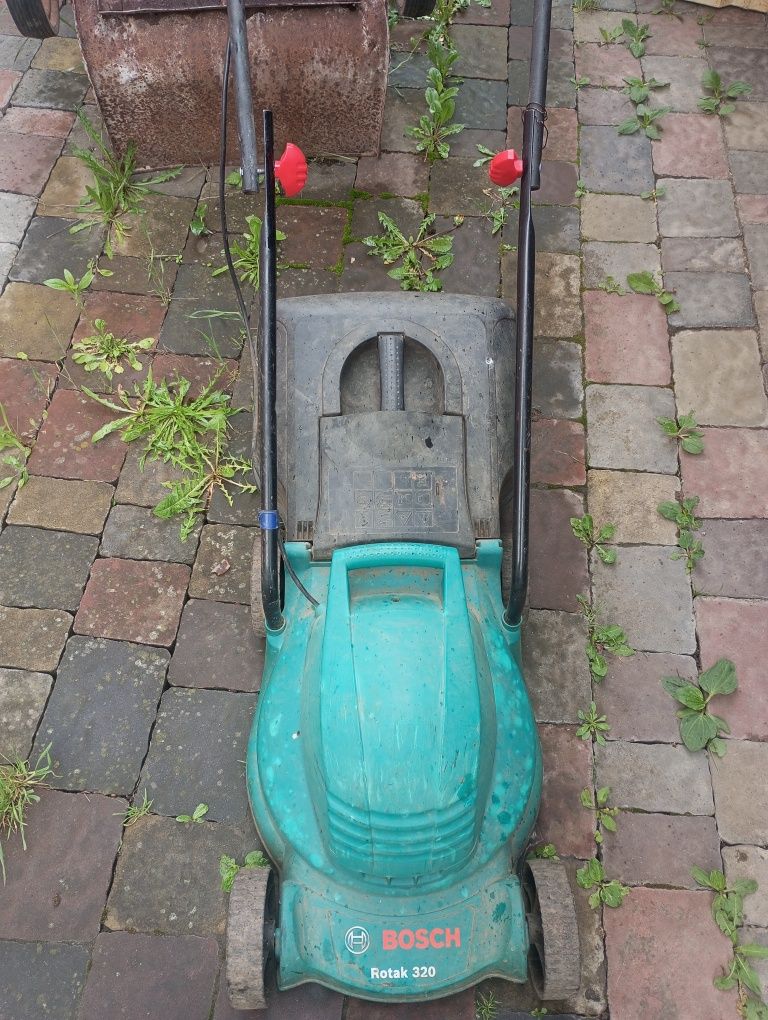Газонокосилка Gardena, Bosch