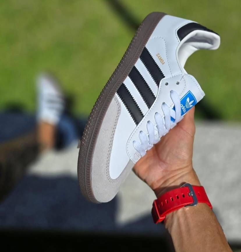 Samba Og Adidas White, Жіночий писк моди Adidas Samba