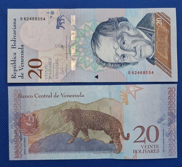 Venezuela - 20 bolivares 2018 (UNC)