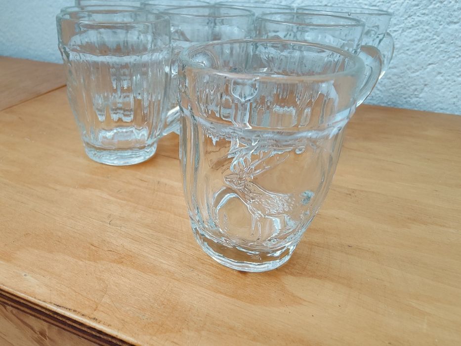 Kufelki z motywem myśliwskim 100ml PRL