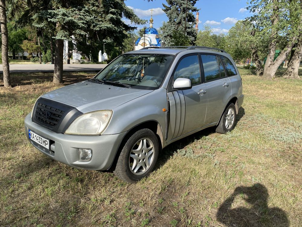 Chery tiggo чего тиго т11 2.4 на механике газ