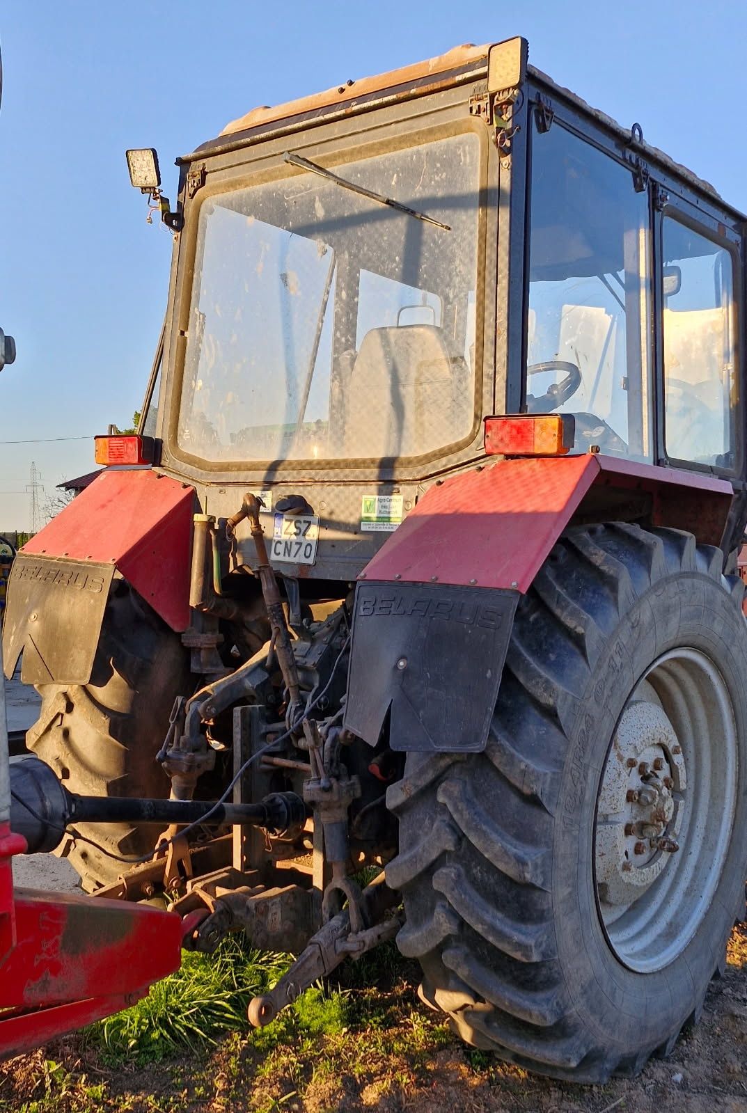 MTZ Belarus 952.2 ciągnik z turem