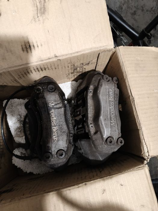 Zacisk hamulcowy Mercedes W211 Brembo 312mm