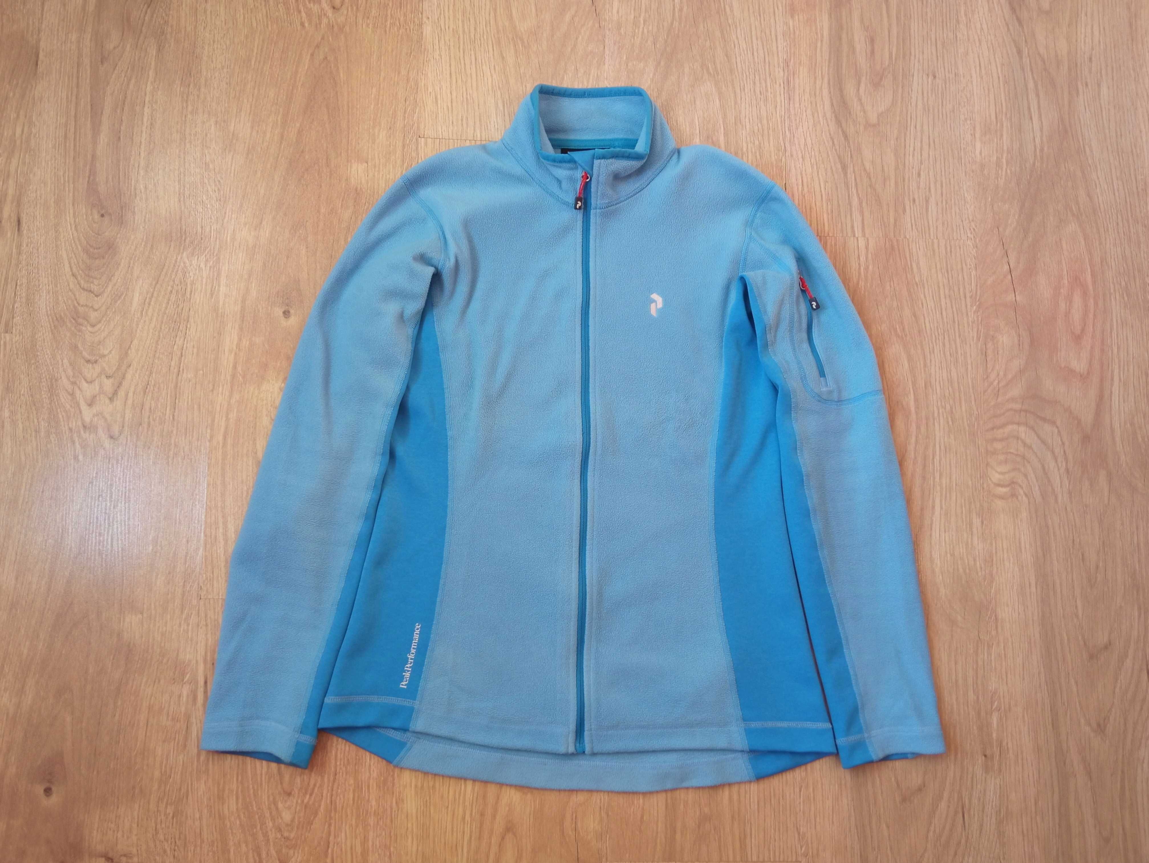 Кофта жіноча фліска зіпка Peak Performance Polartec