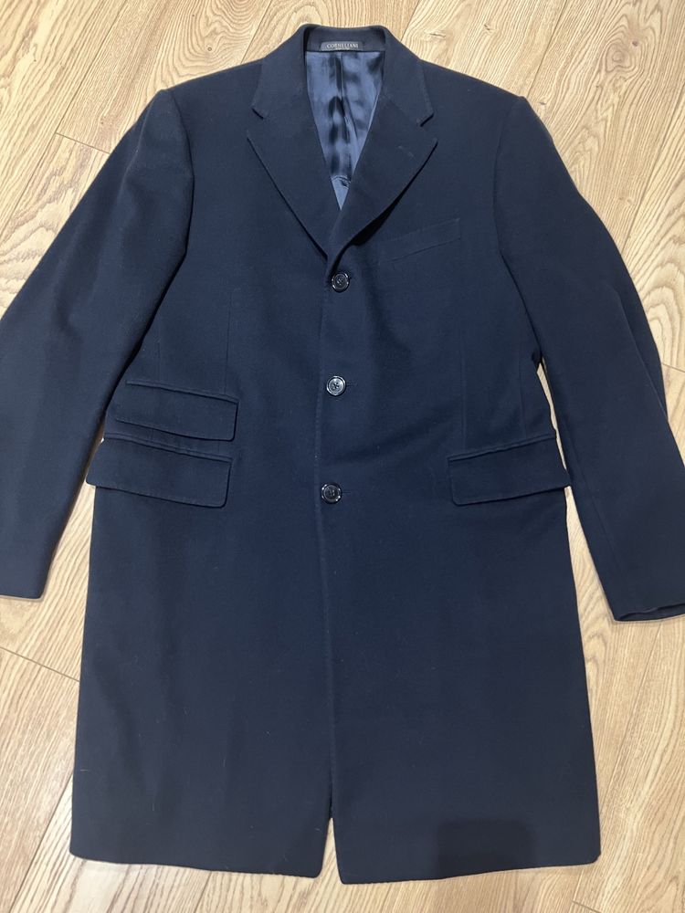 Пальто Corneliani кашемир-шерсть 54 размер (XL)