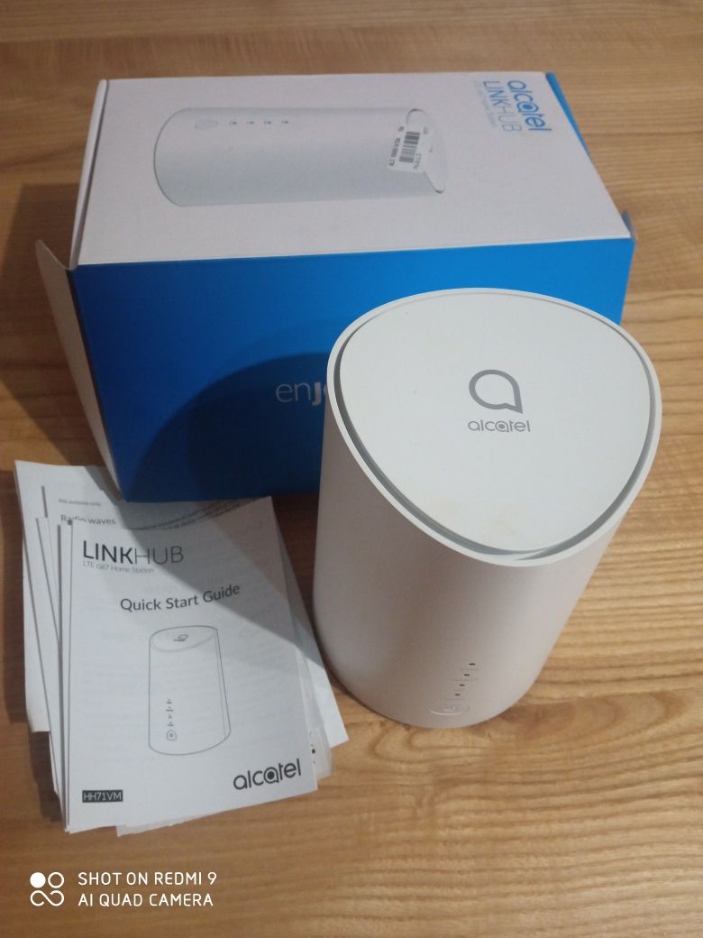 Router Alcatel LTE model: HHH71VM-2BTBPL1.
 Stan idealny.-23a