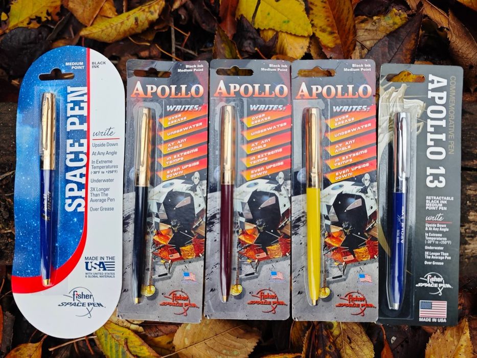 Косморучка Fisher Space Pen Apollo 13, пише на любій поверхні,космічна