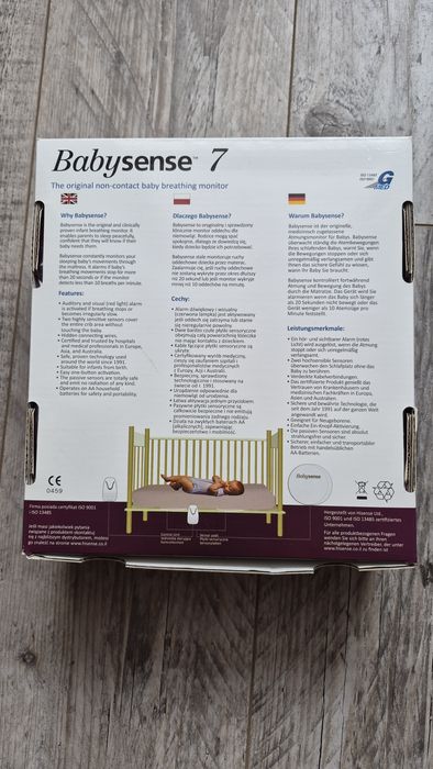 Baby sense 7 monitor oddechu