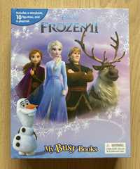 Frozen 2 Kraina Lodu II książka, plansza i 10 figurek