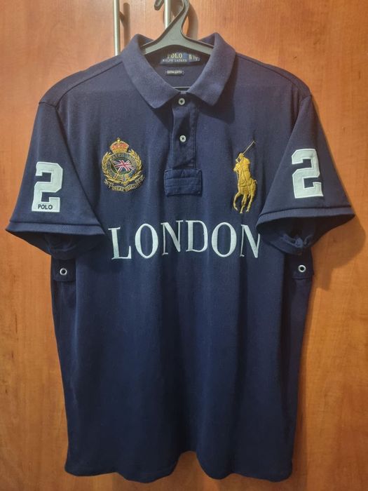 Polo Ralph Lauren shirt USA London rlx big logo
