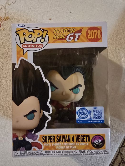 Funko Pop Super Saiyan 4 Vegeta Chase