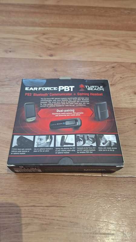 Ear Force PBT Turtle Beach Bluetooth Communicator + Gaming Headset PS3