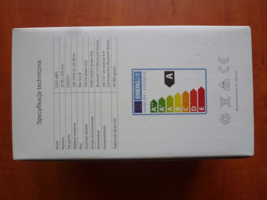 Inteligentna żarówka LED Gunilamp® Bluetooth - gwint E27