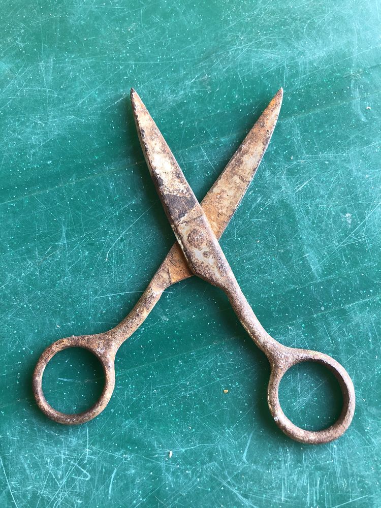 Ножиці ножницівиготовлені за радянського союзу стародавні