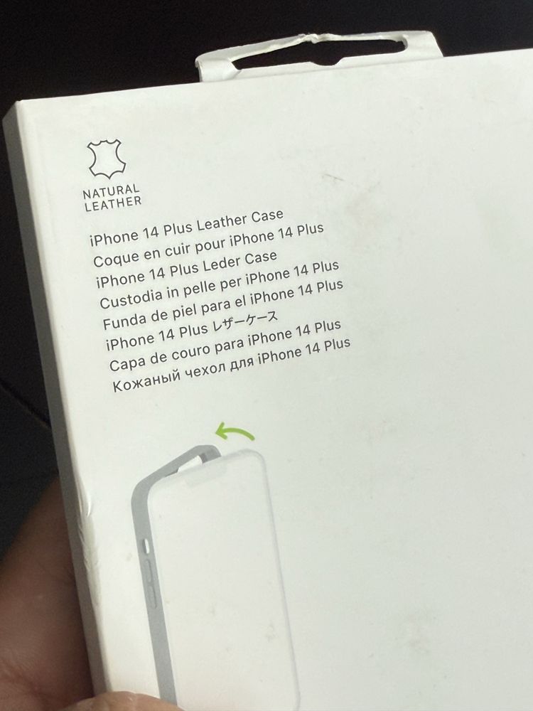 Capa Apple Iphone 14 Plus Leather NOVA ORIGINAL