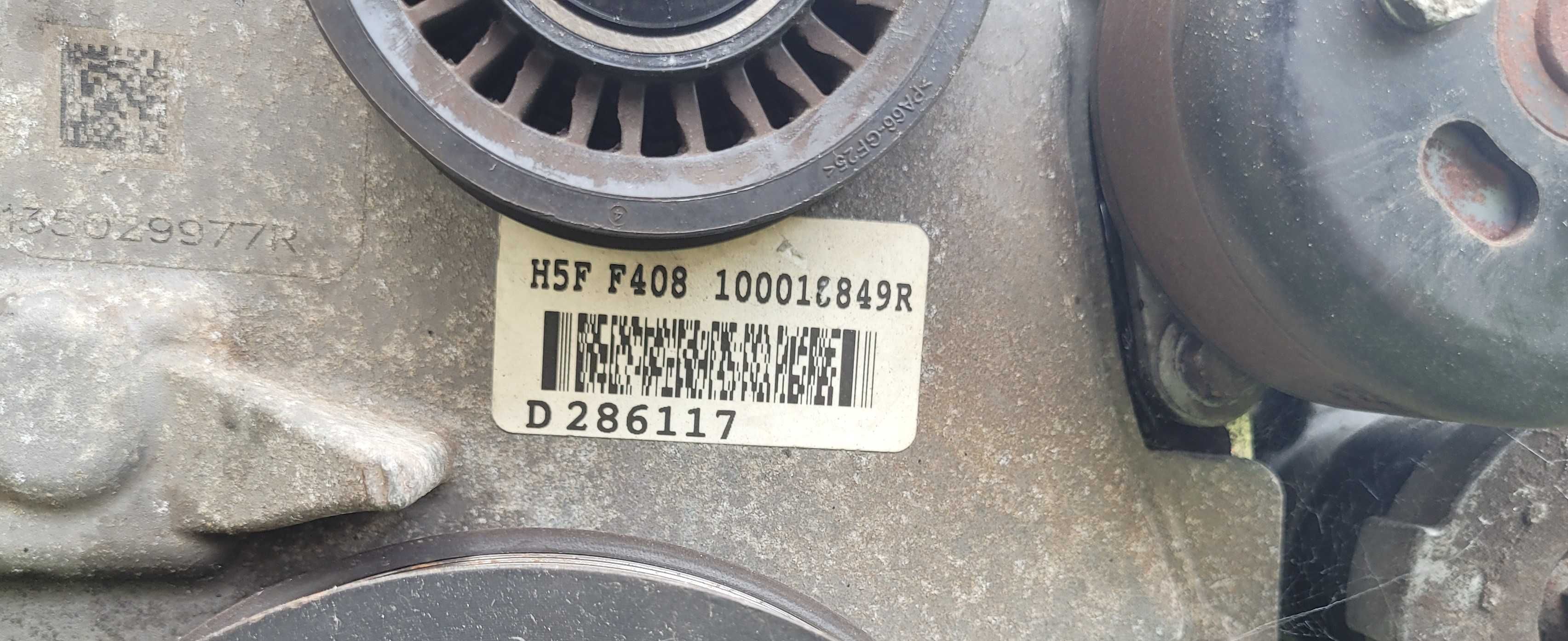 H5F F 408 silnik komplet 1.2 Tce clio iv captur kadjar megane qashqai