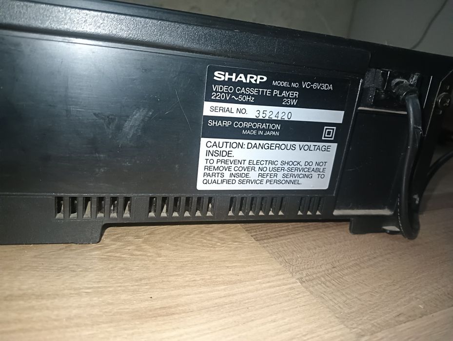 Magnetowid Sharp VC-6V3DA