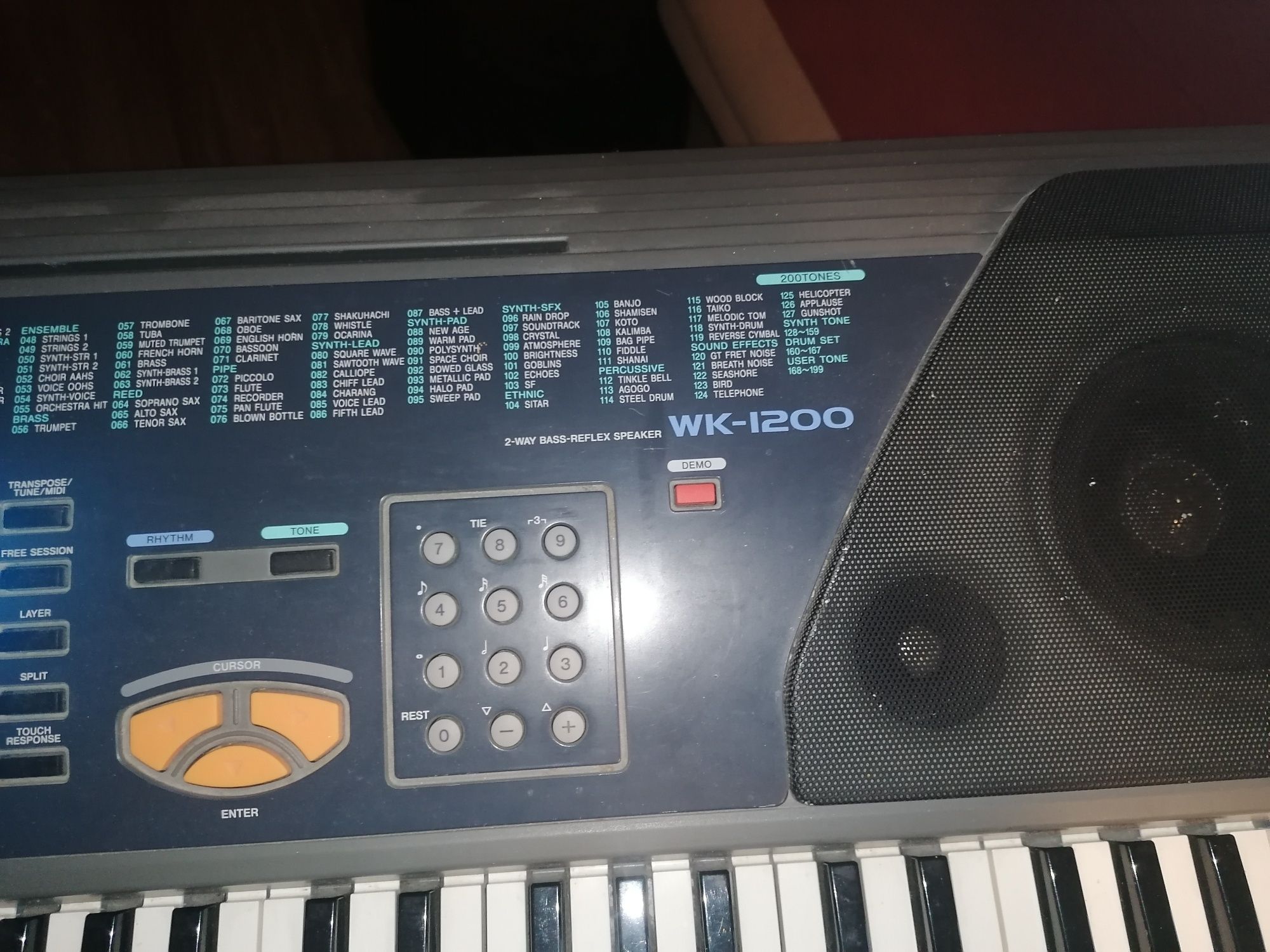 Sprzedam Casio wk1200.