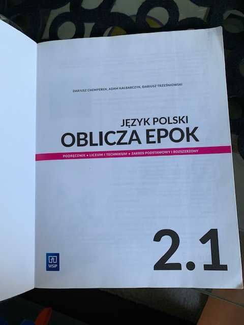Oblicza epok 2.1 podręcznik do języka polskiego