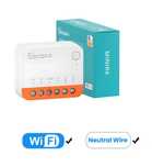 wifi реле sonoff mini r4 2 way switch