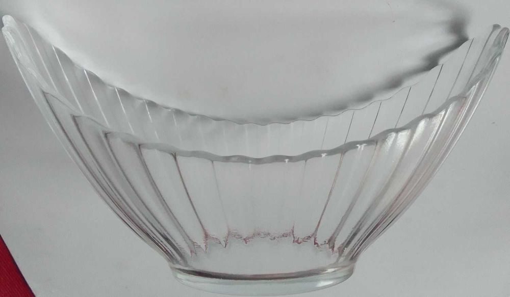 6 x Salaterka Miseczka szklana łódka ARC FRANCE Prezent Dekoracja NOWE