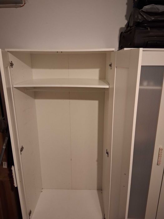 Roupeiro Ikea Aneboda - Branco