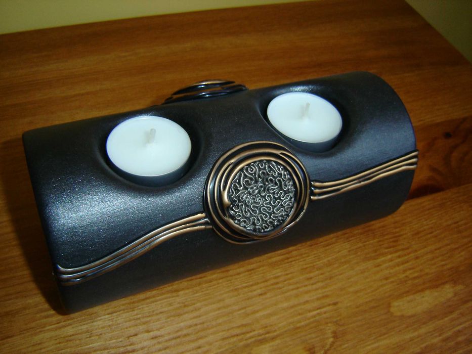 Świecznik podwójny