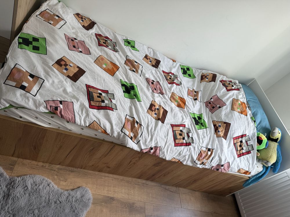 Łóżko młodzieżowe z materacem 90x200