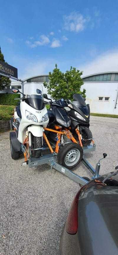 Wynajmę przyczepkę motocyklową na max. 3 motory/quada