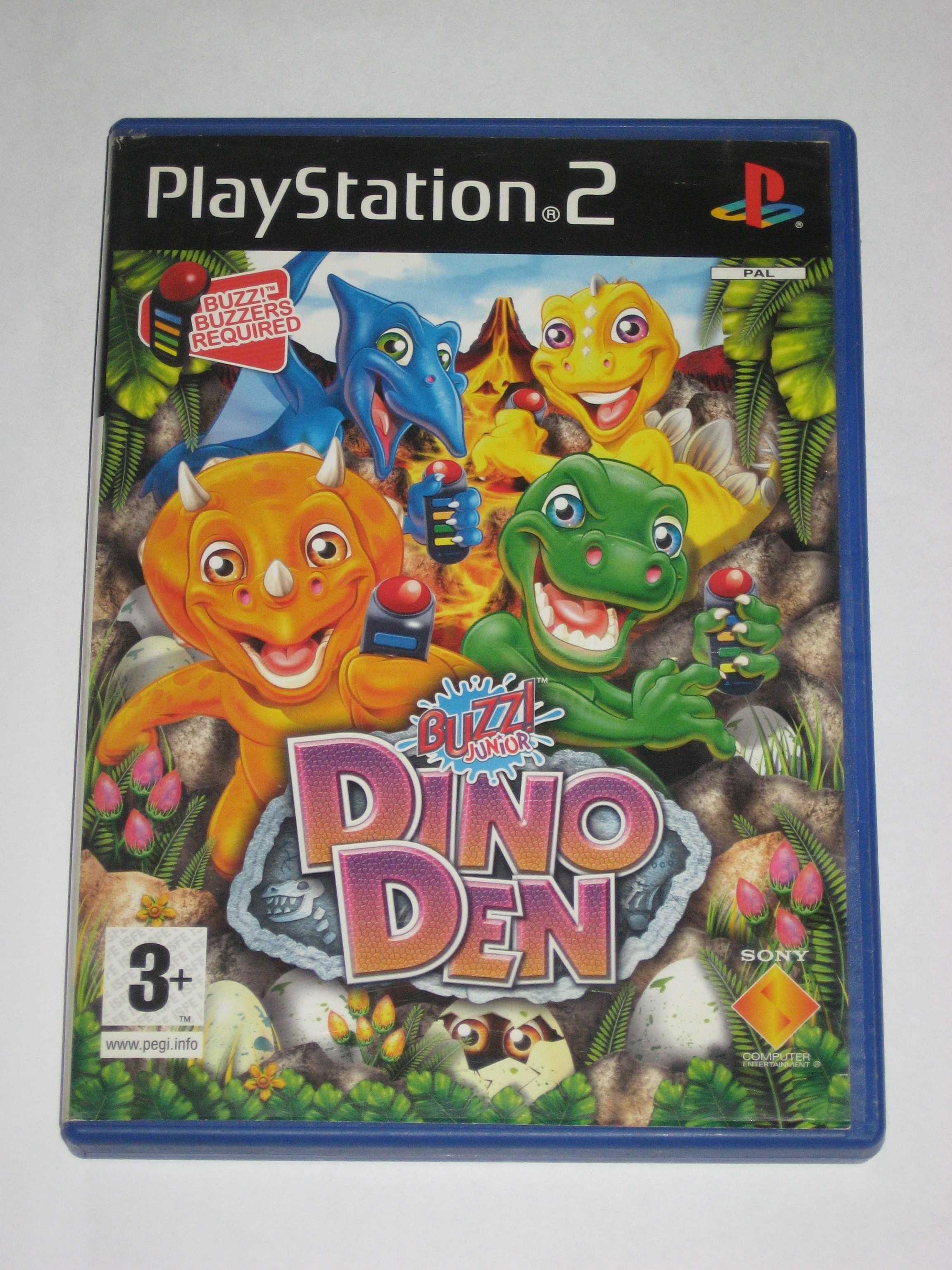 Buzz Junior Dino Den PS2 Play Station 2 bdb! polecam