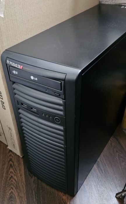 Сервер Supermicro Xeon E3-1230 3.3 DDR4 500W 3×500Gb компьютер сервак