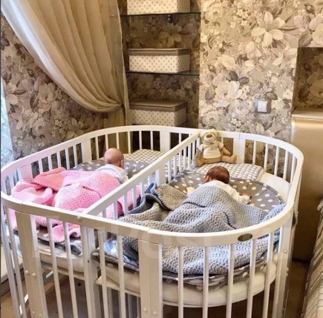 Продам детскую кроватку для двойни