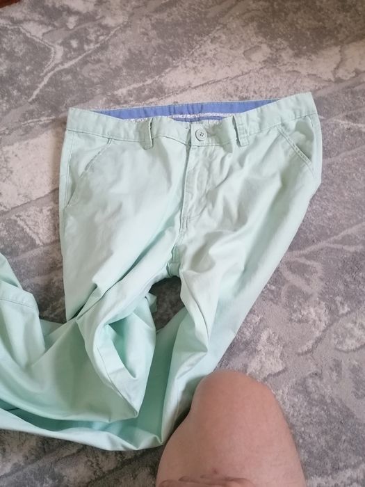 Calças de homem sarja