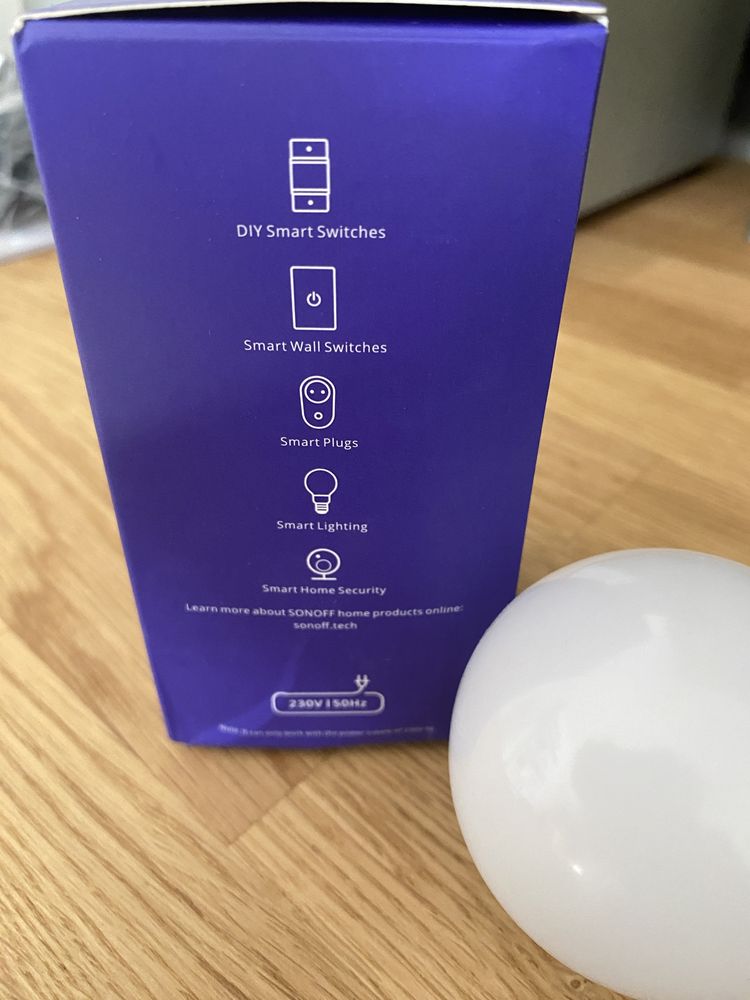 Lampada inteligente Sonoff Wifi B02