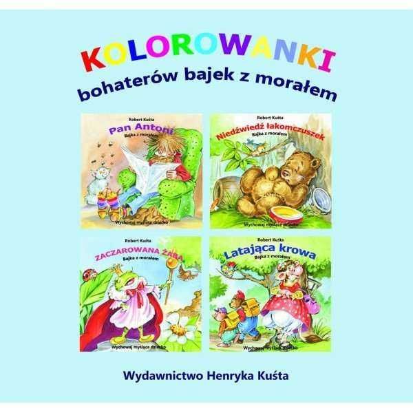 Zestaw 5 książek Roberta Kuśty- Bajki z morałem