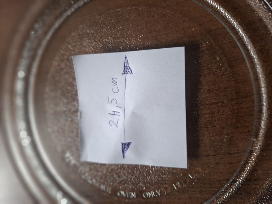 Talerz do mikrofalówki 24,5 cm