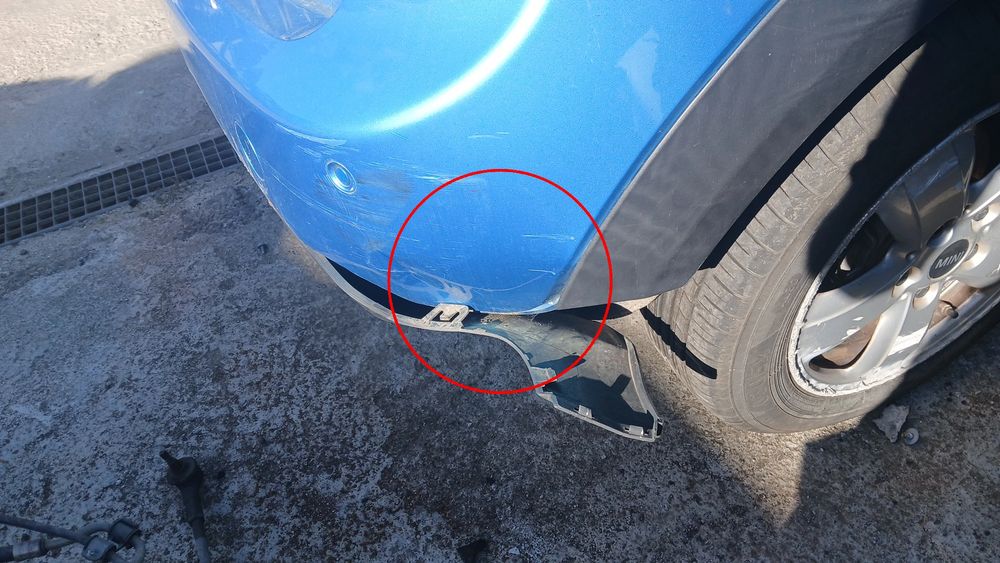 Pára-choques trás MINI Mini (F55)