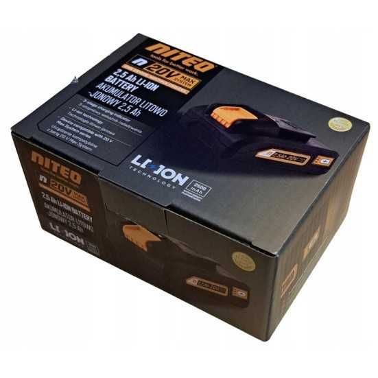 Akumulator Li-Ion Niteo Tools 20 V 2,5 Ah