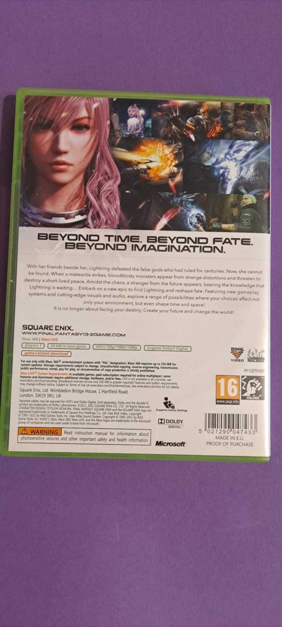 XBOX 360 Final Fantasy XIII-2 gra używana