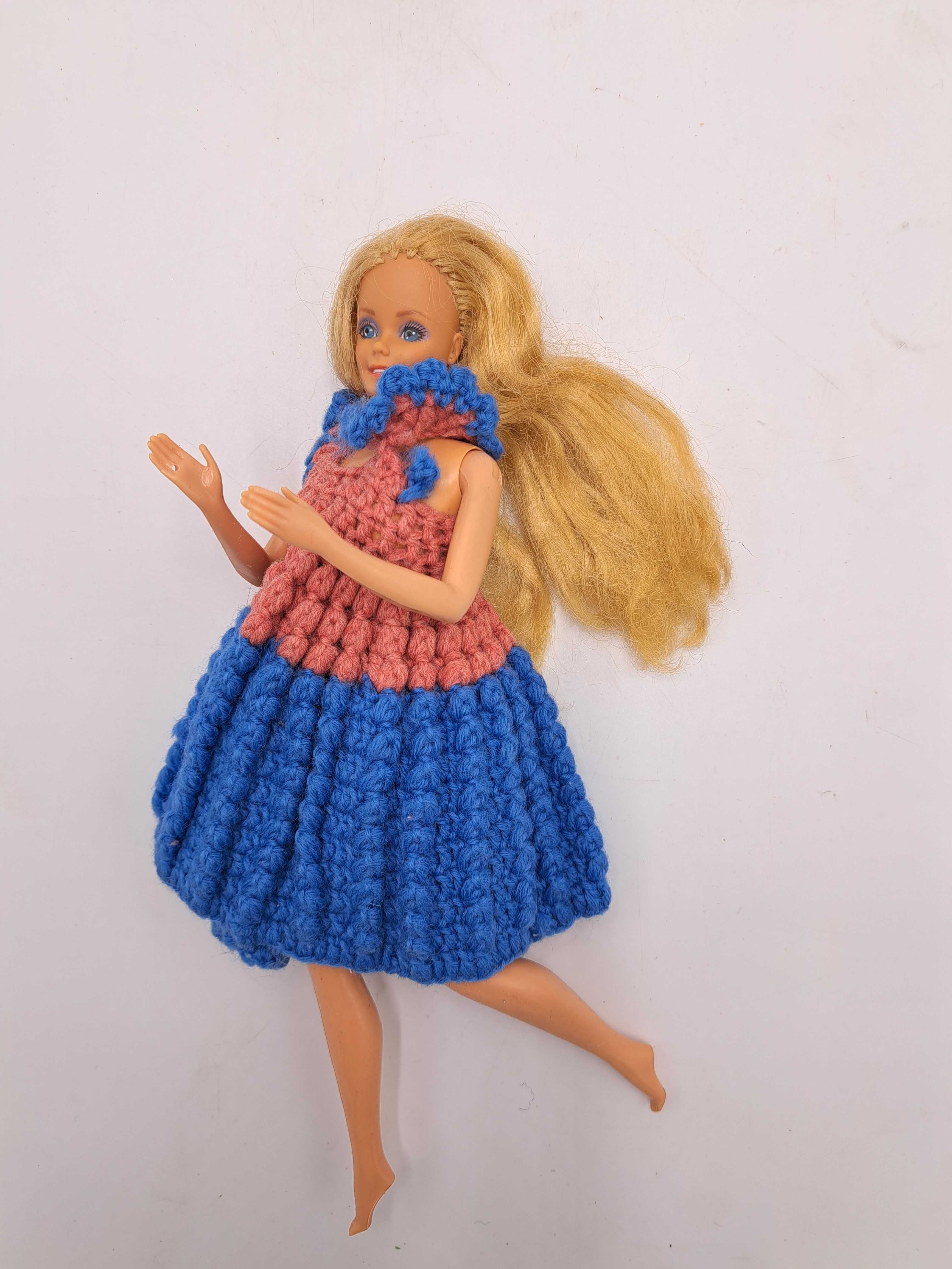 Lalka Barbie Mattel długie włosy blond, vintage