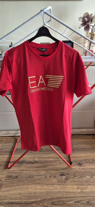 T-shirt męski czerwony xL