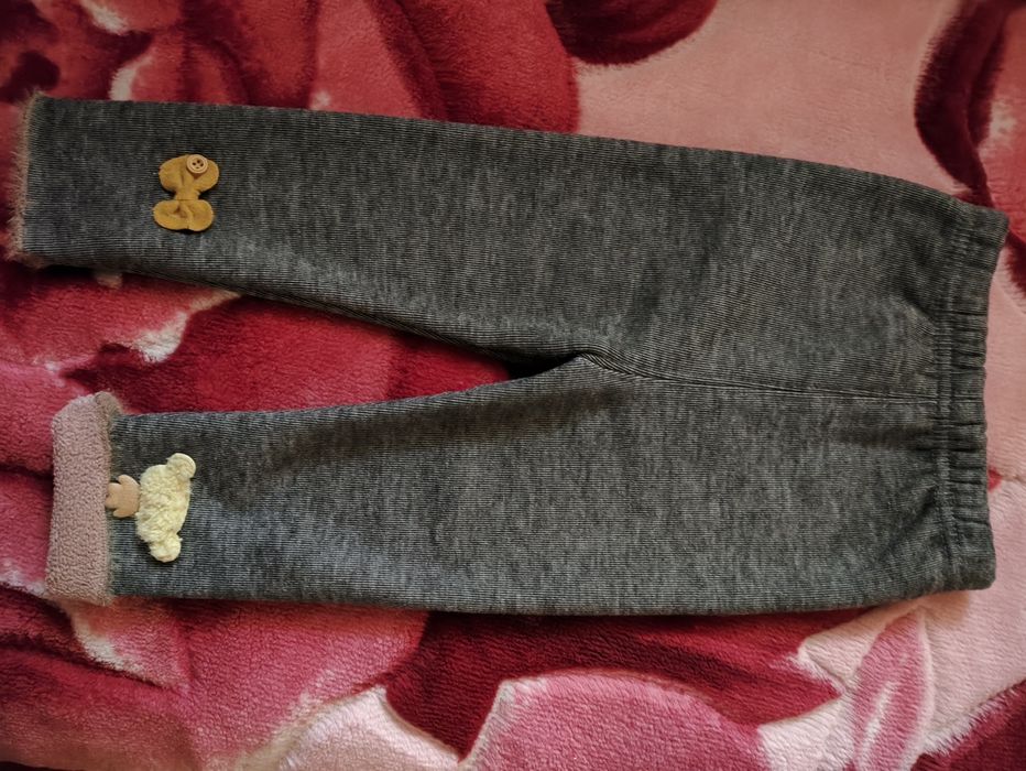 Теплі лосини на дівчинку на 1-2 р.