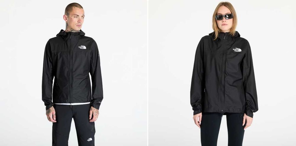 Курта для походів Unisex чоловіча жіноча The North Face дощовик XS S M