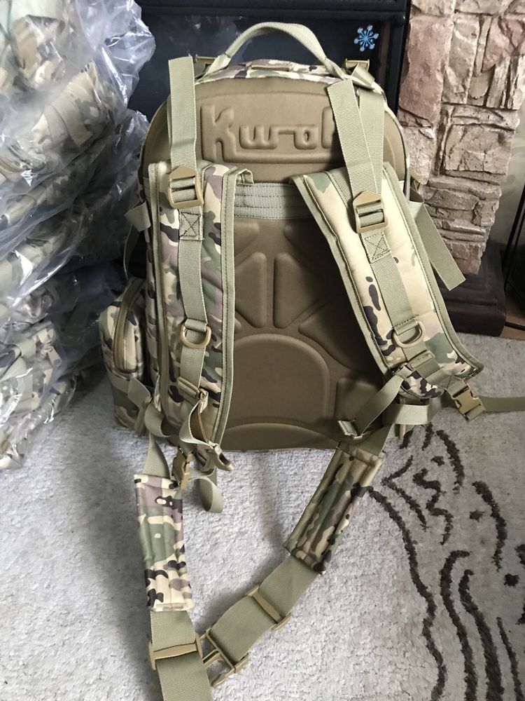 Рюкзак Мультикам Kurok Molle 60 л ортопедическая поддержка качество