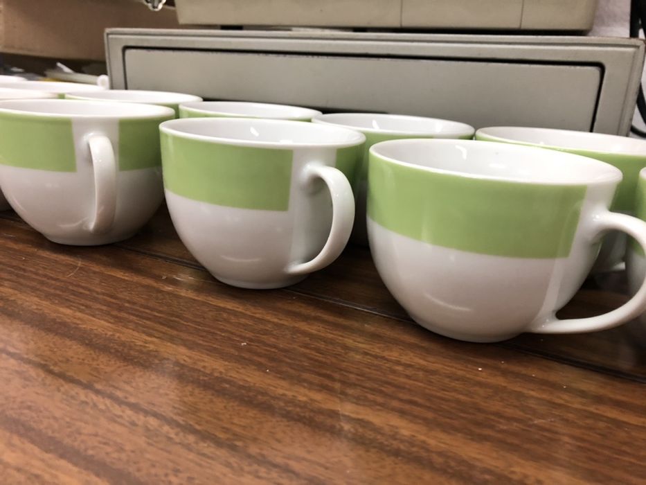 Chávenas meia de leite conjunto de 15 unidades