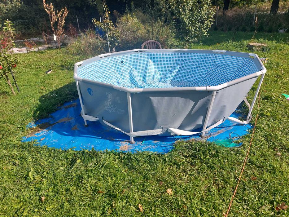 Basen ogrodowy stelażowy 305x76