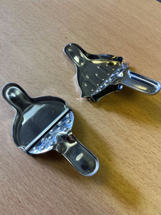 2 szt. stalowy wyciskacz do cytryny vintage