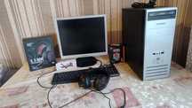 Пк проц амд 4 ядерний  віде карта GTX 550Ti оперативка 8 гіг